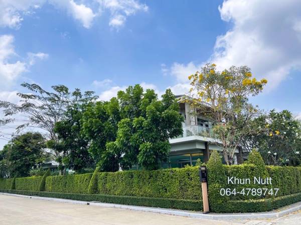 ขายบ้านเดี่ยวหลังใหญ่ Super Luxury ติดสวน ติดรถไฟฟ้า (รามคำแหง) ราคาดีที่สุดในโครงการ